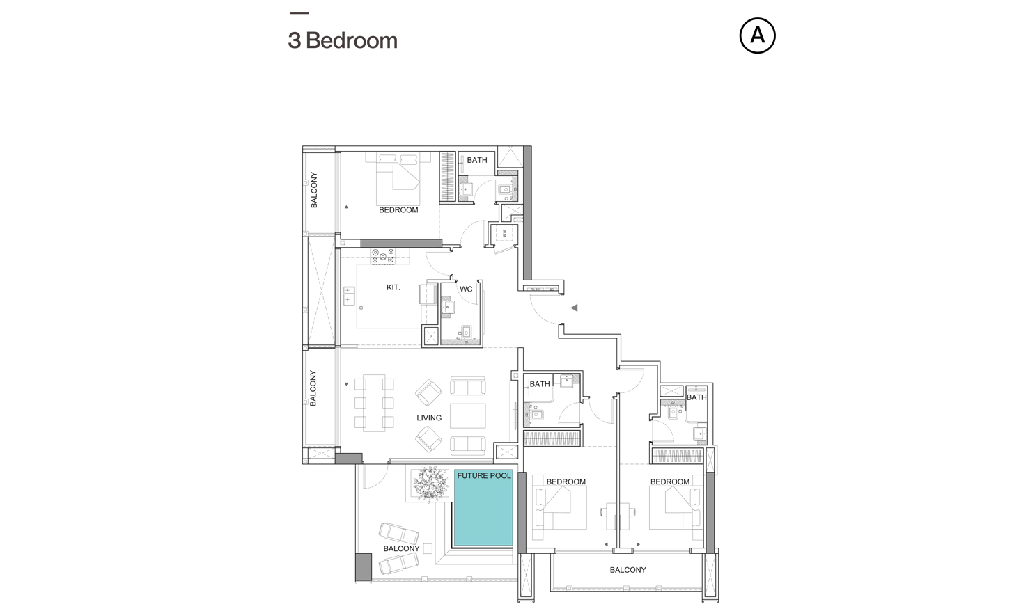 3 Bedroom